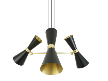 CAIRO 3 Arm - LED chandelier by mullan lighting - view 2
